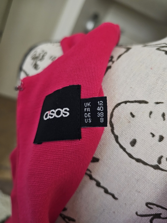 ASOS Hot Pink Midi Sheath Dress - Picture 4 of 4